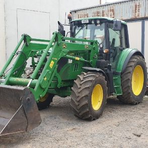 John Deere 125-hp Cab Tractor