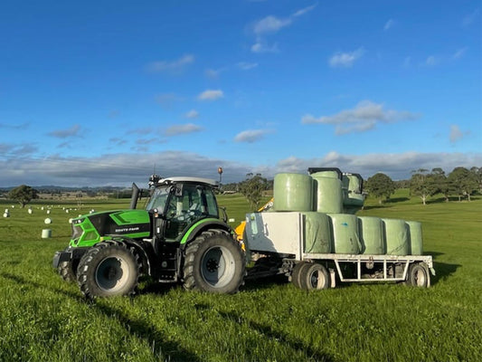 Flat Top Bale Trailer