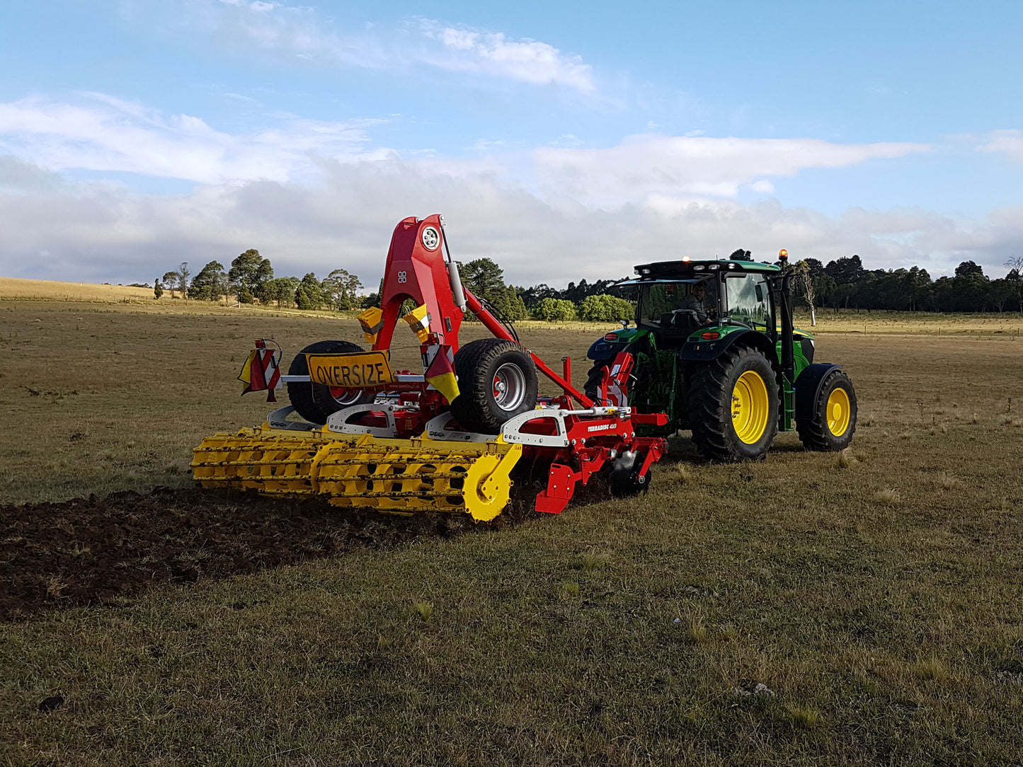 Speed Tiller - Pottinger TerraDisc 4MT Trailed foldable short disc harrows